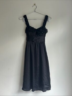 Black Floral Dress